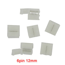 Load image into Gallery viewer, 5~500set L Shape 2pin 3pin 4pin 5pin 6pin LED Connector For connecting corner right angle 5050 RGB RGBW 3528 ws2812 LED Strip