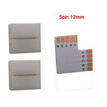 Load image into Gallery viewer, 5~500set L Shape 2pin 3pin 4pin 5pin 6pin LED Connector For connecting corner right angle 5050 RGB RGBW 3528 ws2812 LED Strip
